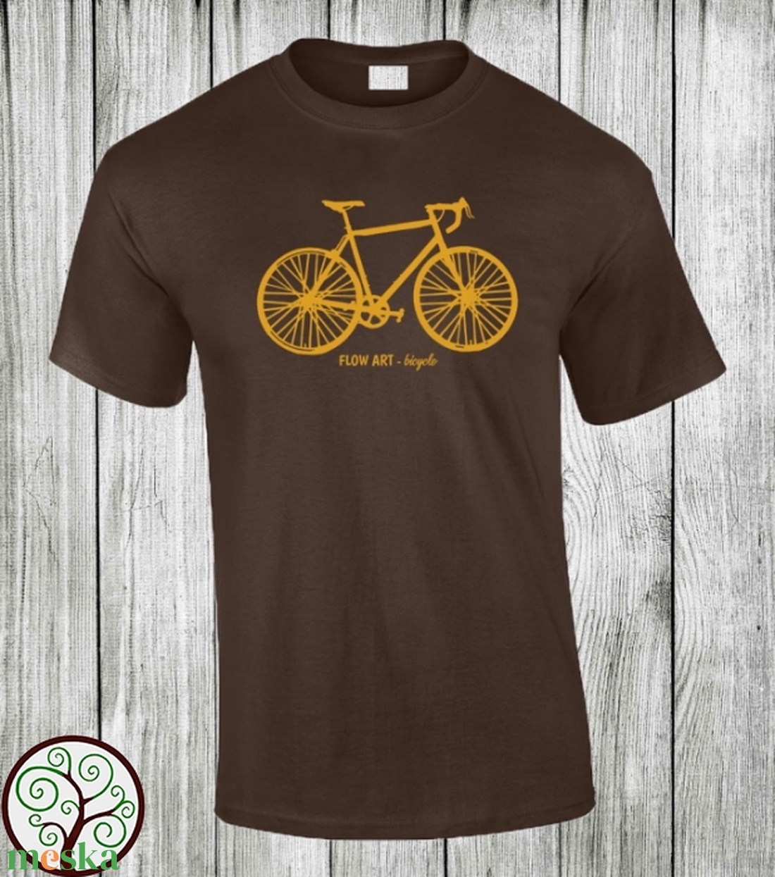 Biciklis póló - ruha & divat - férfi ruha - póló - Meska.hu