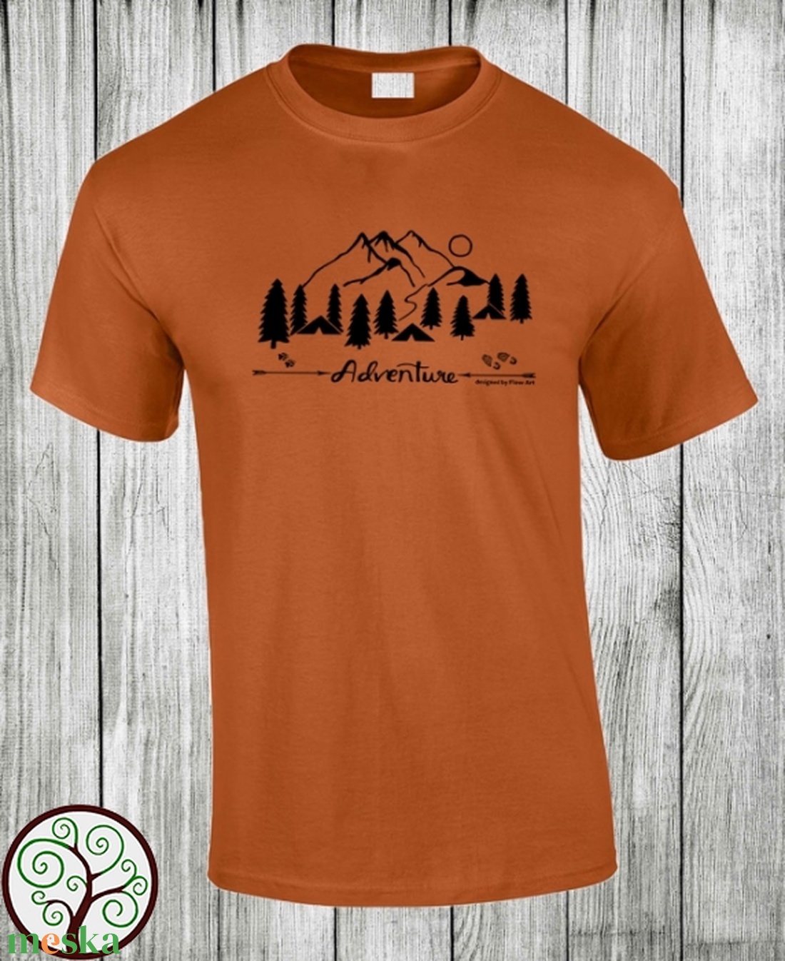 Adventure póló - ruha & divat - férfi ruha - póló - Meska.hu