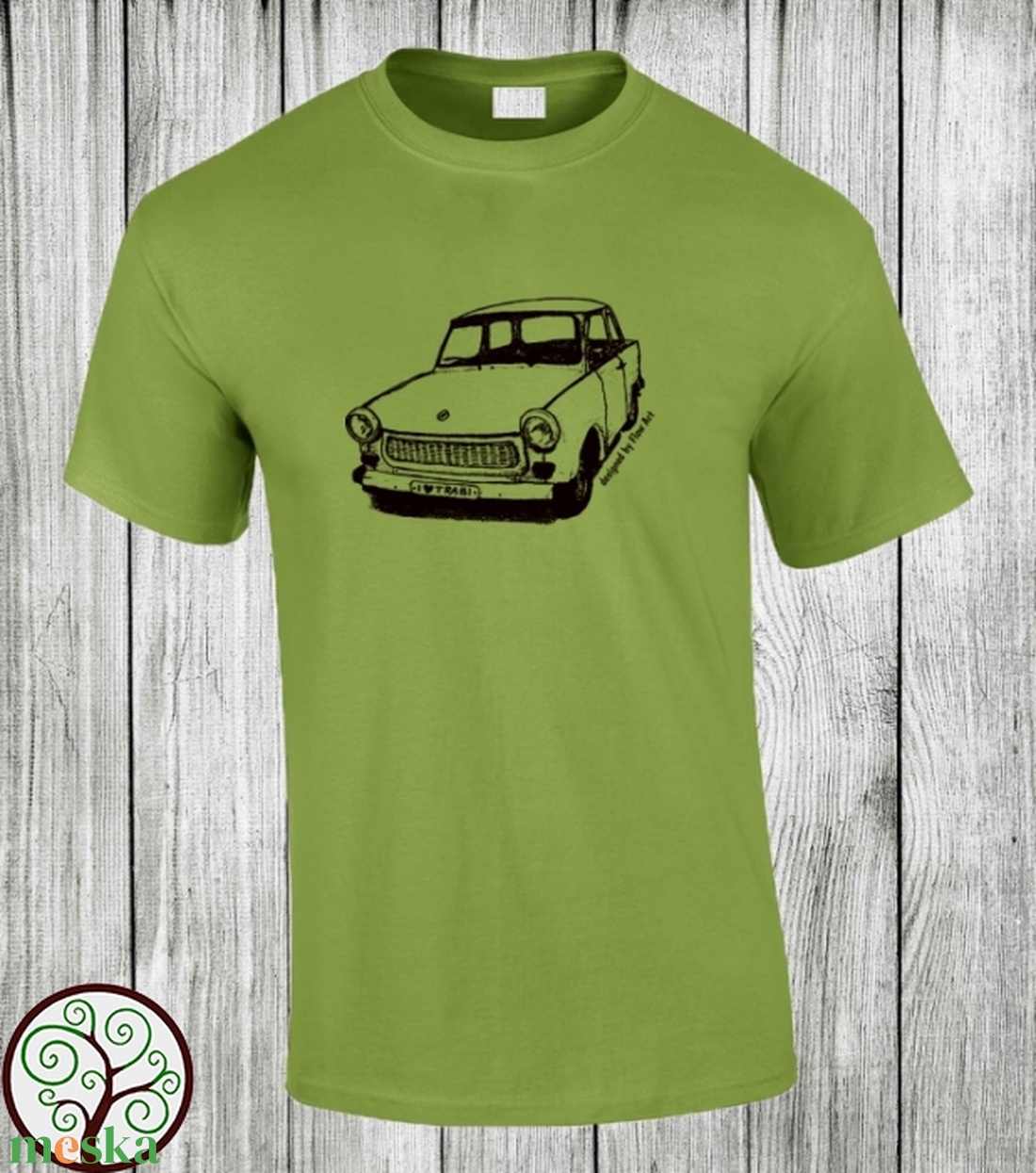 Trabantos póló - ruha & divat - férfi ruha - póló - Meska.hu