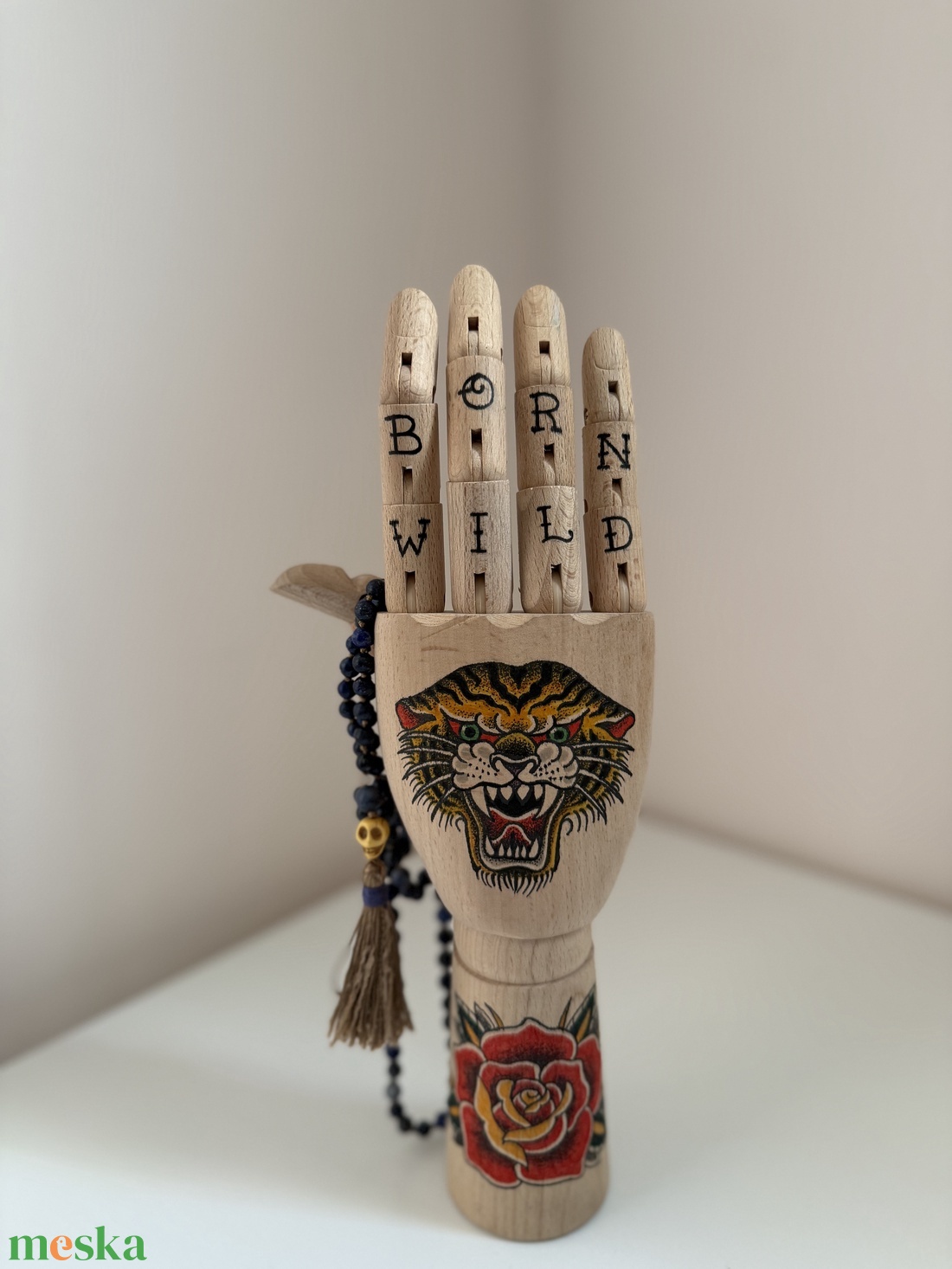 �Born Wild tattoo kéz - otthon & életmód - dekoráció - dísztárgy - Meska.hu