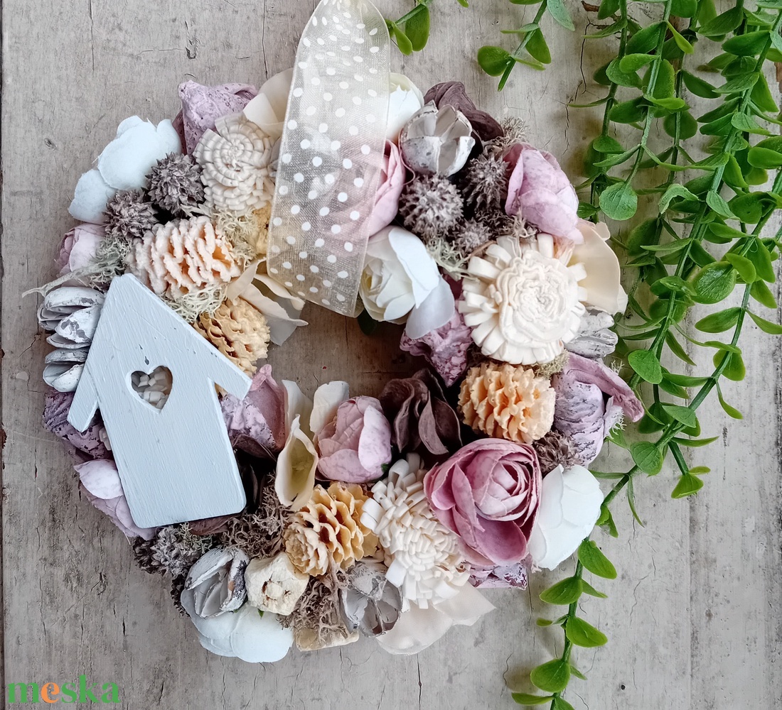 Mini ajtódísz - otthon & életmód - dekoráció - ajtó- és ablak dekoráció - ajtódísz & kopogtató - Meska.hu