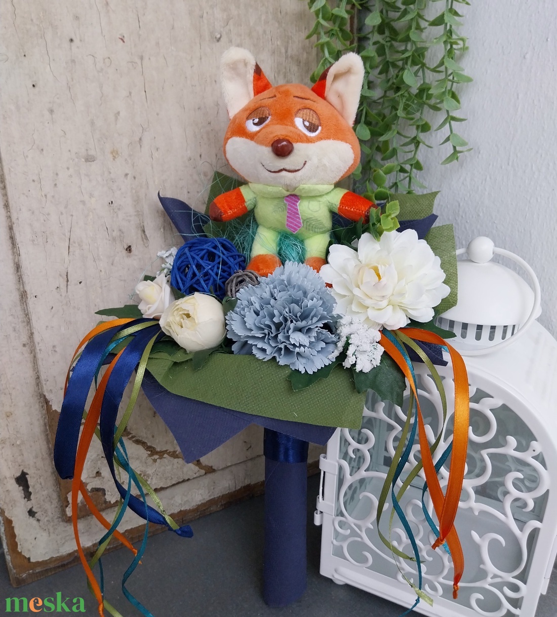 Ovis ballagási csokor - Zootropolis - otthon & életmód - virágdekoráció - virágok - virágcsokor - Meska.hu