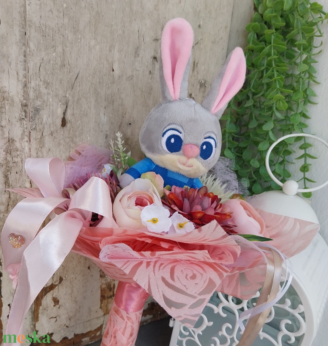Ovis ballagási csokor - Zootropolis - otthon & életmód - virágdekoráció - virágok - virágcsokor - Meska.hu