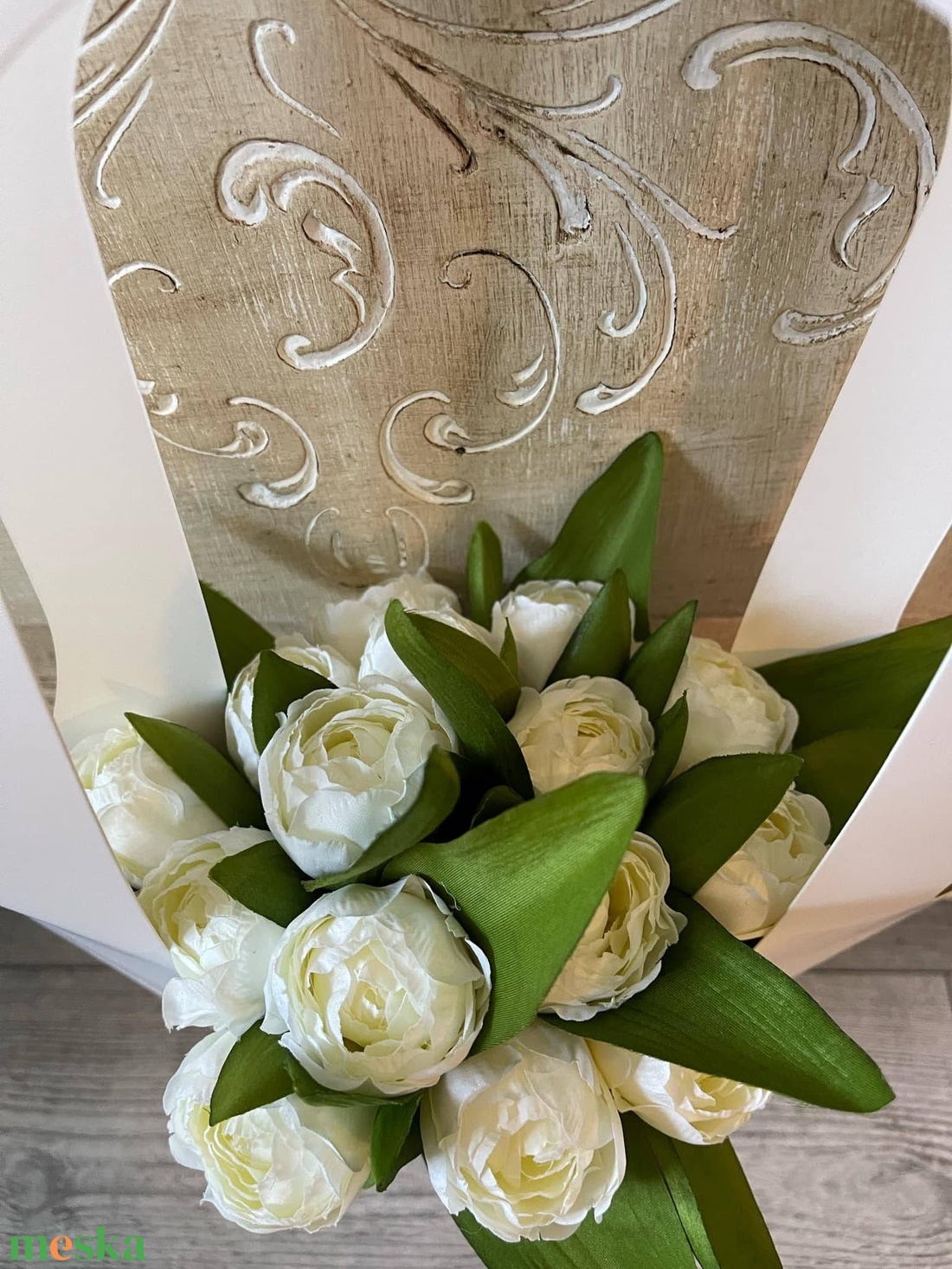Tulipáncsokor elegáns csomagolásban - otthon & életmód - dekoráció - virágdísz és tartó - csokor & virágdísz - Meska.hu Tulipáncsokor elegáns csomagolásban - otthon & életmód - dekoráció - virágdísz és tartó - csokor & virágdísz - Meska.hu