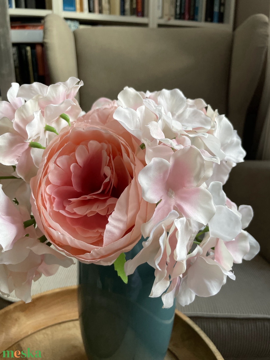 Tavaszi virágcsokor rózsaszín virágokból - otthon & életmód - virágdekoráció - virágok - virágcsokor - Meska.hu