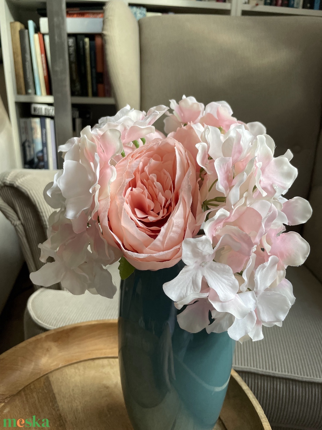 Tavaszi virágcsokor rózsaszín virágokból - otthon & életmód - virágdekoráció - virágok - virágcsokor - Meska.hu