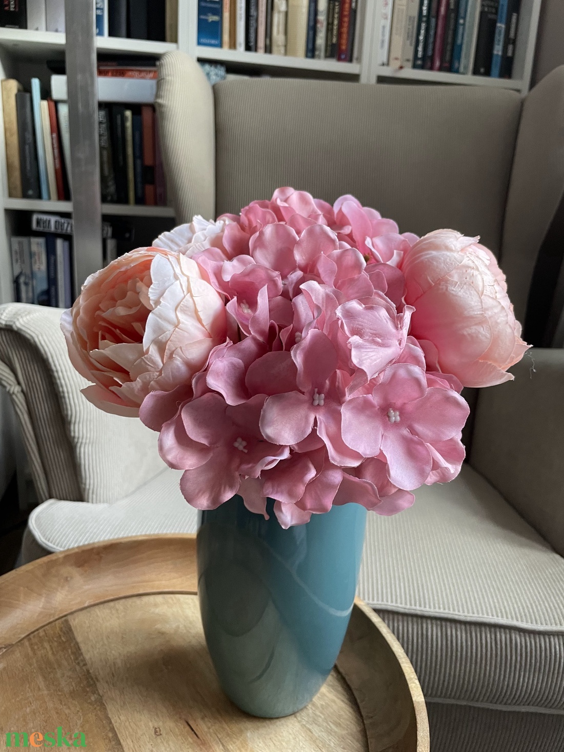 Tavaszi virágcsokor pink virágokból - otthon & életmód - virágdekoráció - virágok - virágcsokor - Meska.hu