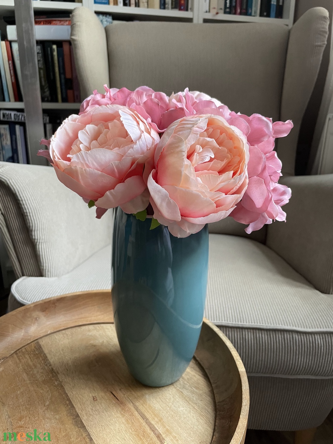 Tavaszi virágcsokor pink virágokból - otthon & életmód - virágdekoráció - virágok - virágcsokor - Meska.hu