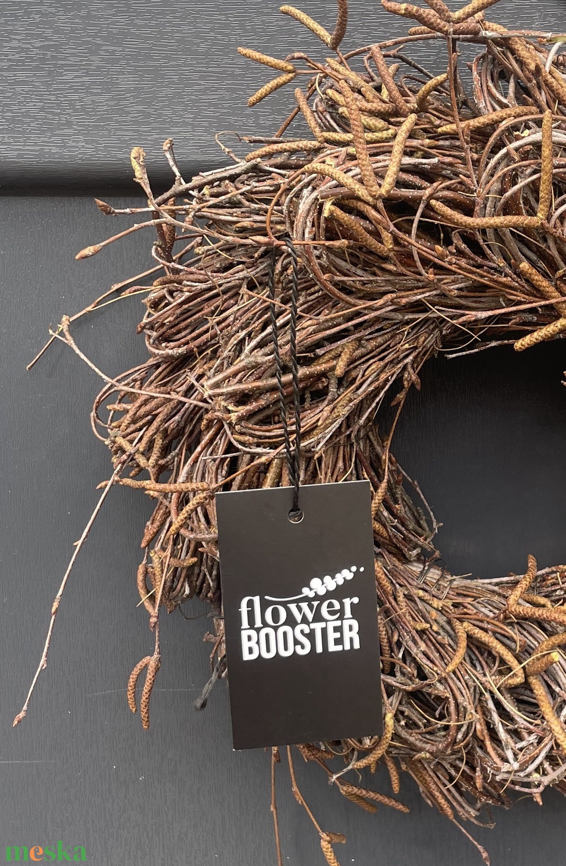 Tavaszi nyírfaágból készített ajtódísz  - otthon & életmód - dekoráció - ajtó- és ablak dekoráció - ajtódísz & kopogtató - Meska.hu