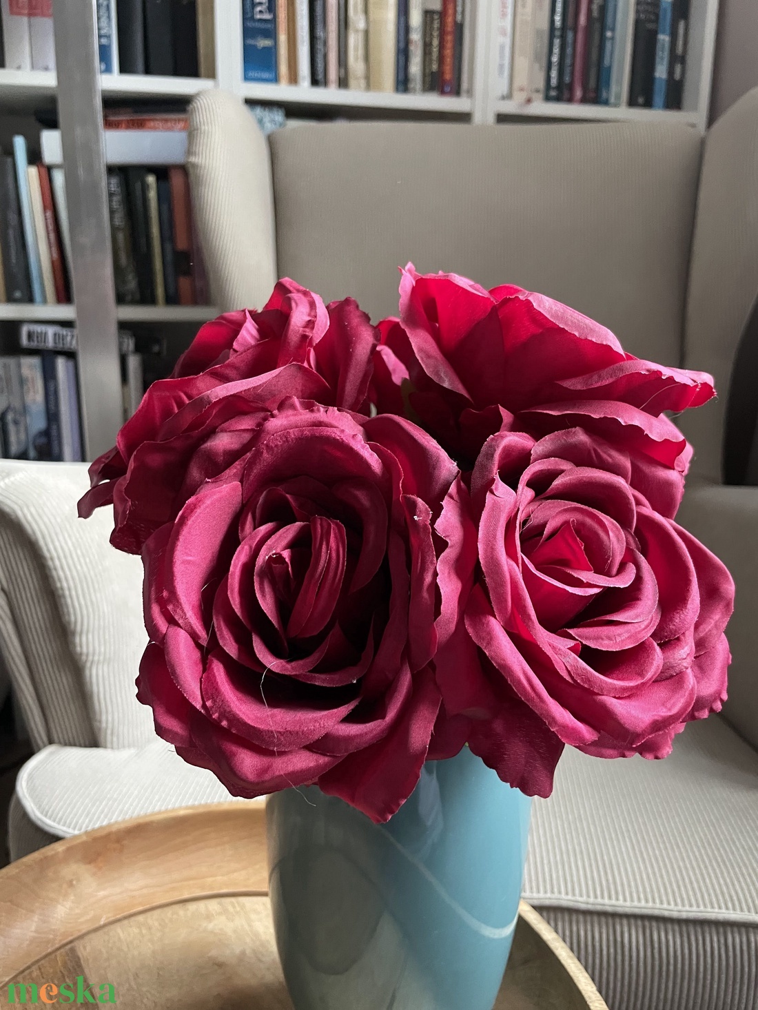 Bordó rózsa csokor csodás alkalmakra - otthon & életmód - virágdekoráció - virágok - virágcsokor - Meska.hu
