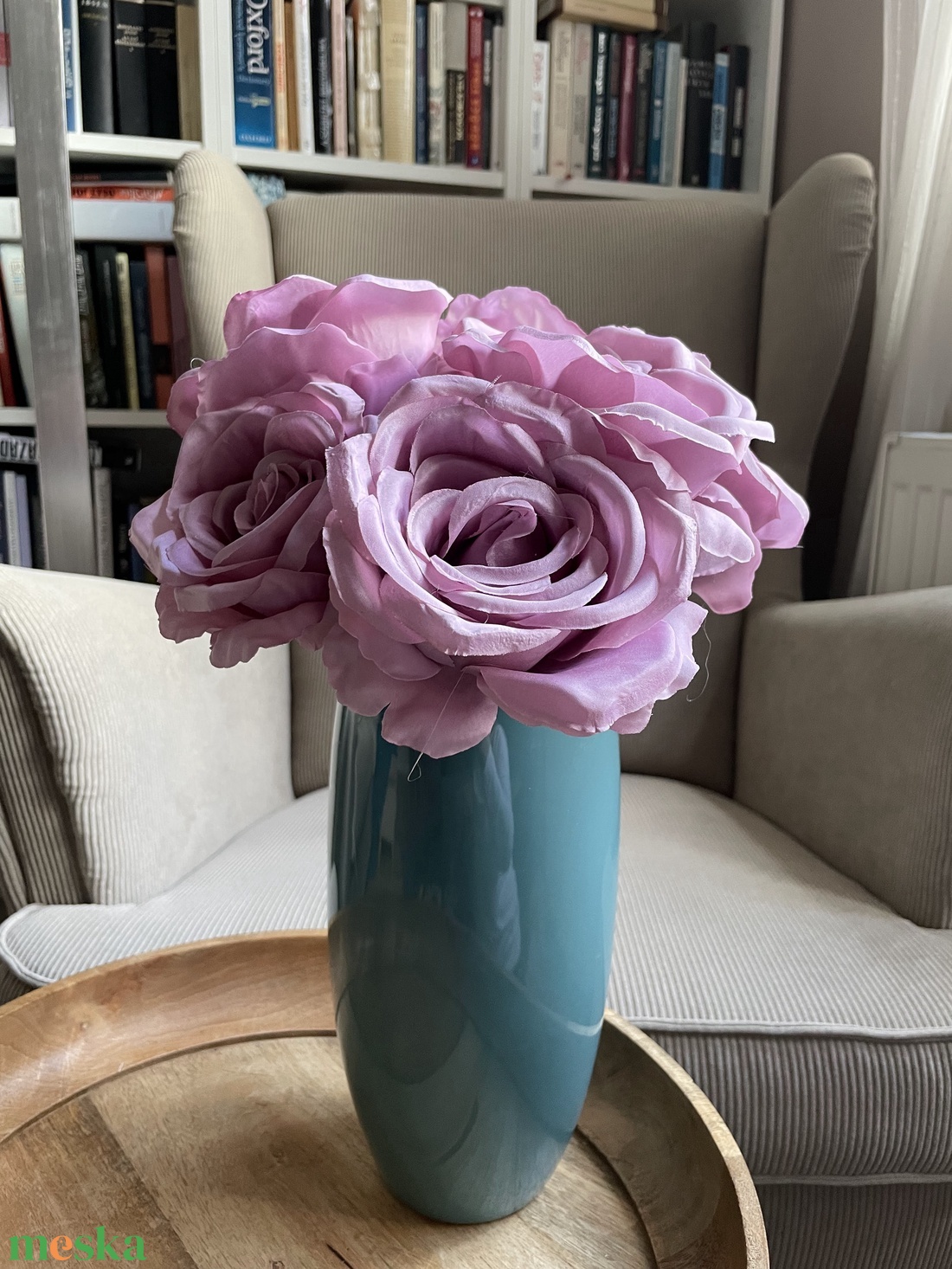 Lilás rózsa csokor csodás alkalmakra - otthon & életmód - virágdekoráció - virágok - virágcsokor - Meska.hu