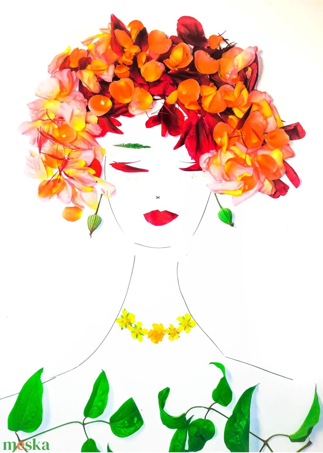 Flowerfaces virágkép- Lelki mélység - művészet - művészi nyomat - Meska.hu Flowerfaces virágkép- Lelki mélység - művészet - művészi nyomat - Meska.hu