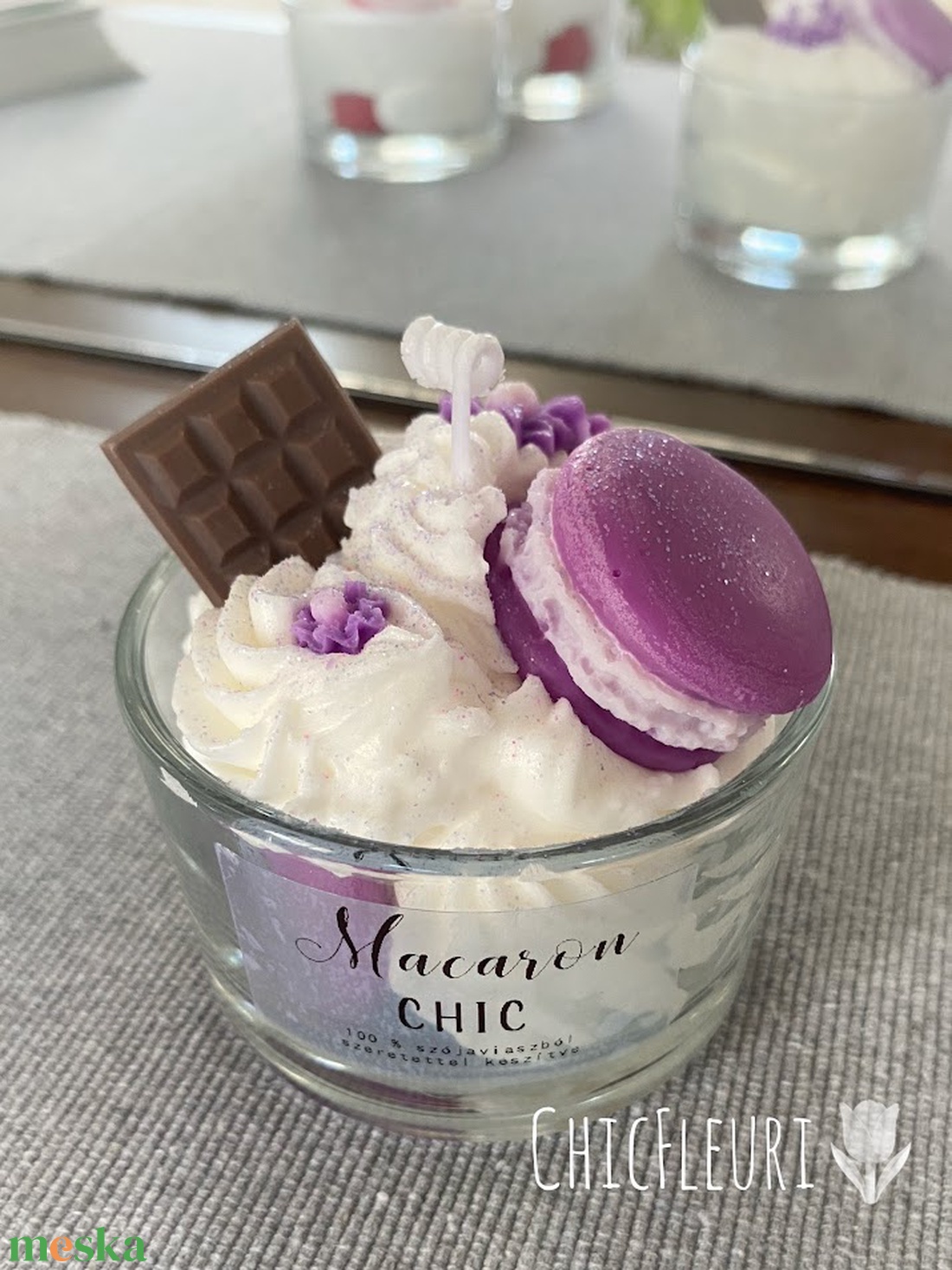 Macaron Chic - otthon & életmód - gyertya, illat, aroma - gyertya - Meska.hu Macaron Chic - otthon & életmód - gyertya, illat, aroma - gyertya - Meska.hu