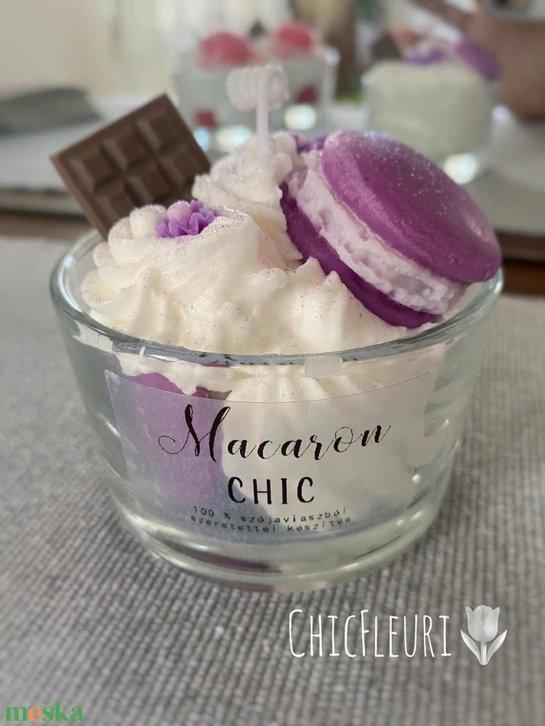 Macaron Chic - otthon & életmód - gyertya, illat, aroma - gyertya - Meska.hu Macaron Chic - otthon & életmód - gyertya, illat, aroma - gyertya - Meska.hu