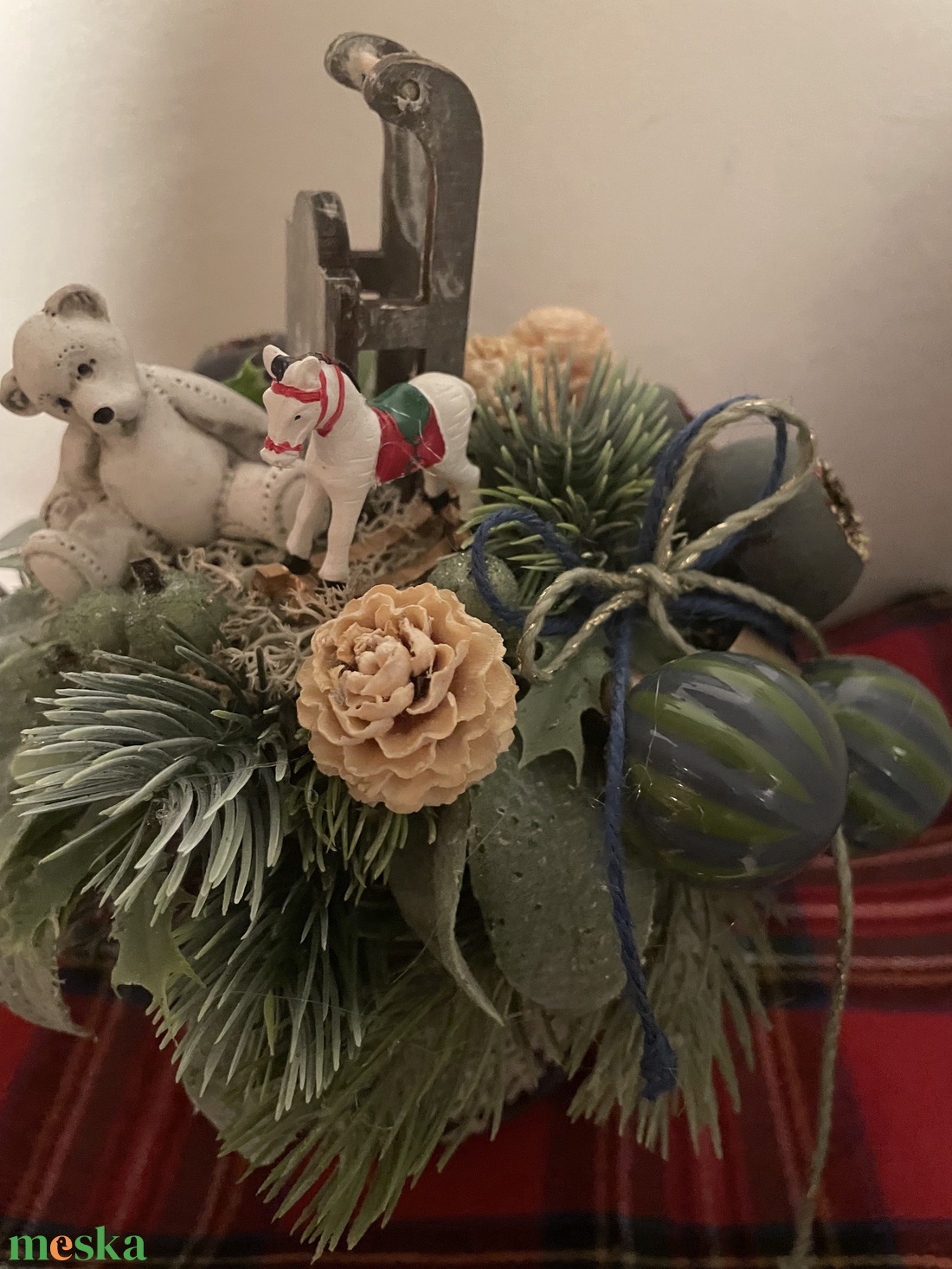 Játékos asztaldísz - otthon & életmód - dekoráció - asztal és polc dekoráció - asztaldísz - Meska.hu