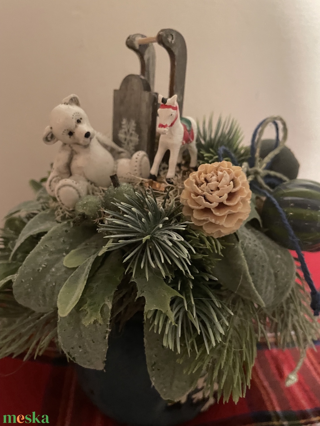 Játékos asztaldísz - otthon & életmód - dekoráció - asztal és polc dekoráció - asztaldísz - Meska.hu