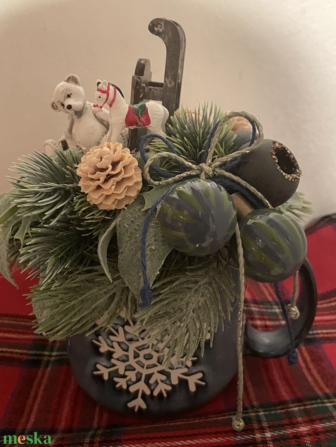 Játékos asztaldísz - otthon & életmód - dekoráció - asztal és polc dekoráció - asztaldísz - Meska.hu