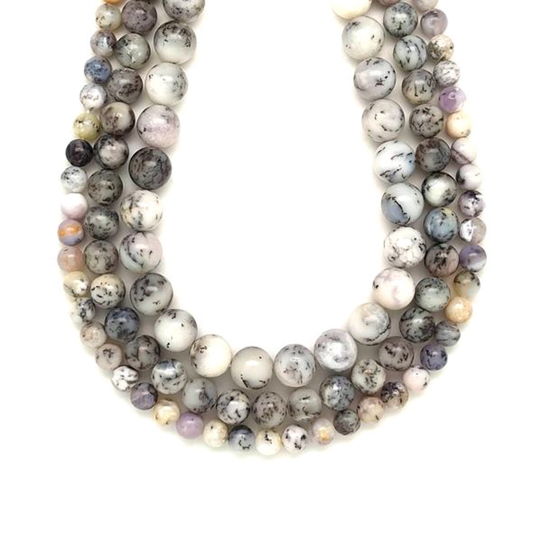 Merlinit golyó 6-7mm  ékszerkészítő alapanyag (füzér) - kellékek & szerszámok - ásvány alapanyag - ásványfüzér - Meska.hu