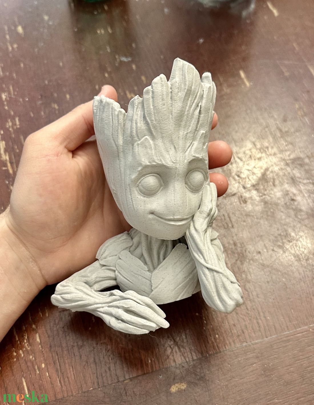 Groot 3D virág tartó - diy (csináld magad) - egységcsomag - Meska.hu Groot 3D virág tartó - diy (csináld magad) - egységcsomag - Meska.hu