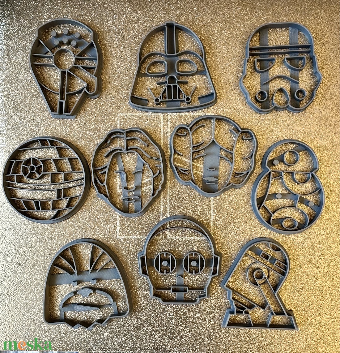 Star wars 3D sütiforma - otthon & életmód - konyhafelszerelés, tálalás - sütés, főzés - sütikiszúró - Meska.hu