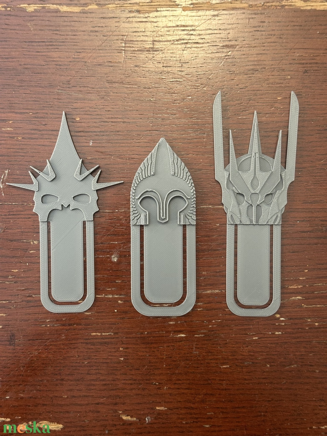 Gyűrűk ura 3D könyvjelző - könyv & zene - könyvjelző - Meska.hu