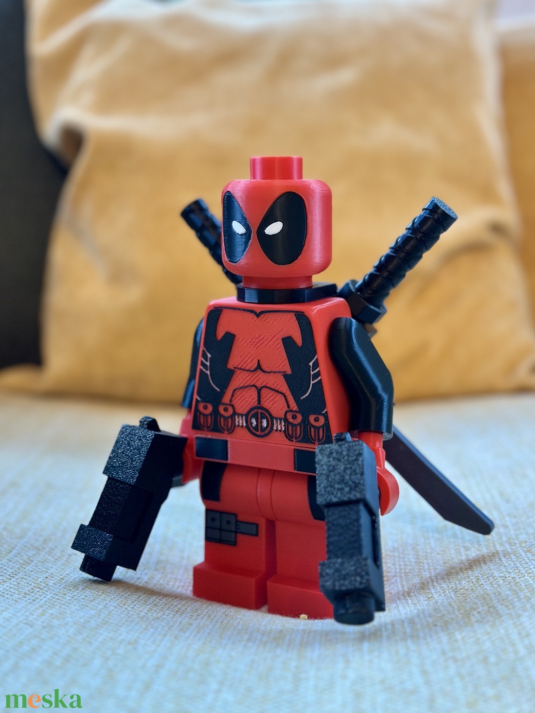 3D lego Deadpool figura - játék & sport - plüssállat & játékfigura - más figura - Meska.hu