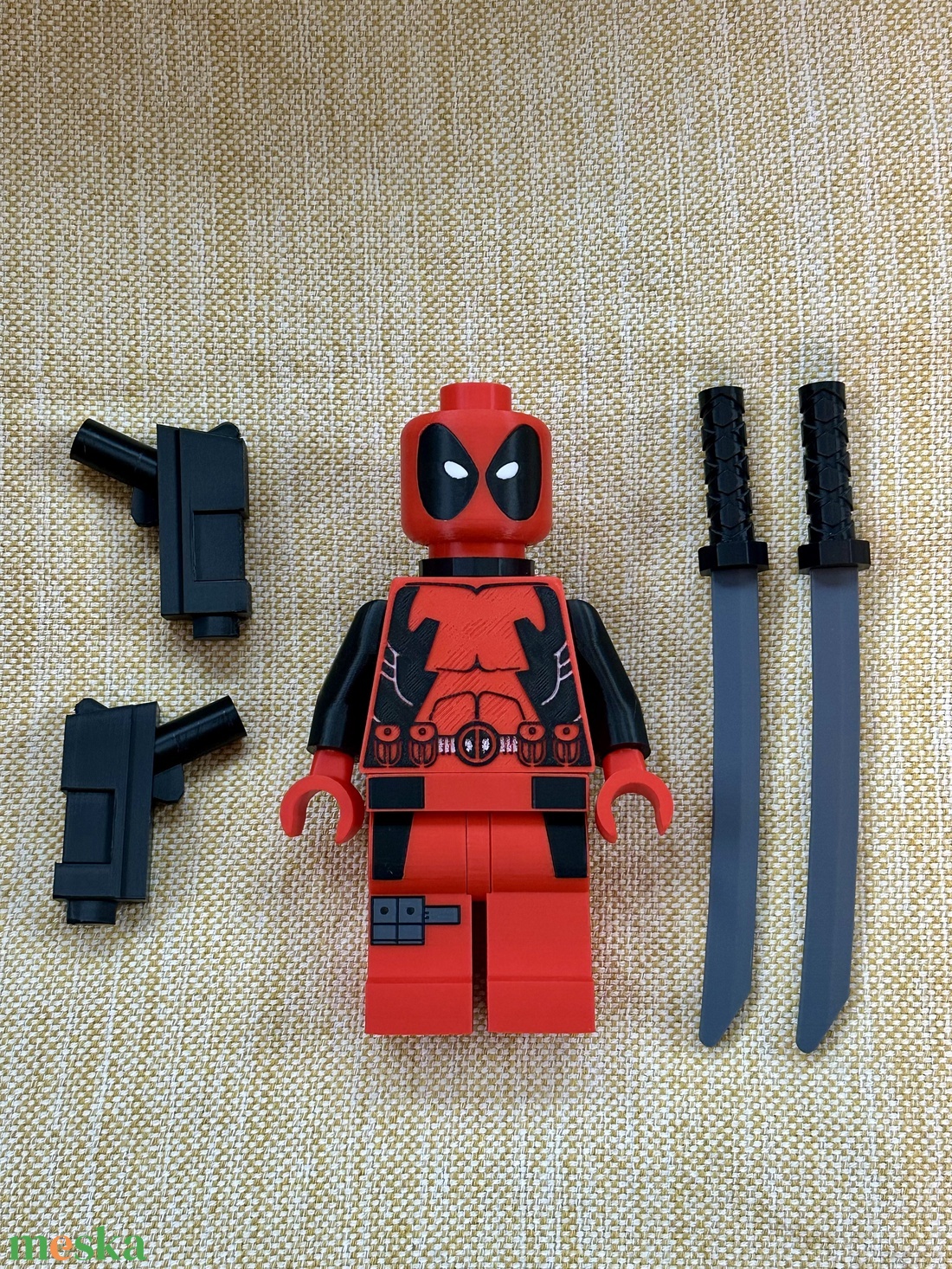 3D lego Deadpool figura - játék & sport - plüssállat & játékfigura - más figura - Meska.hu