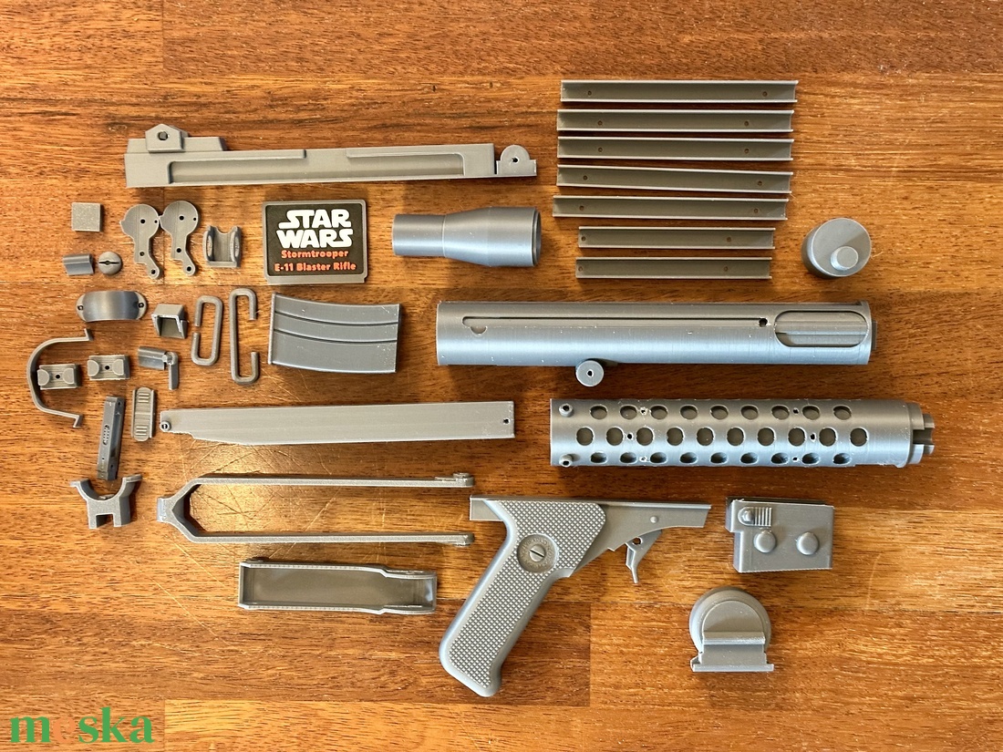 Star wars 3D E-11 replika DIY kit - diy (csináld magad) - egységcsomag - Meska.hu