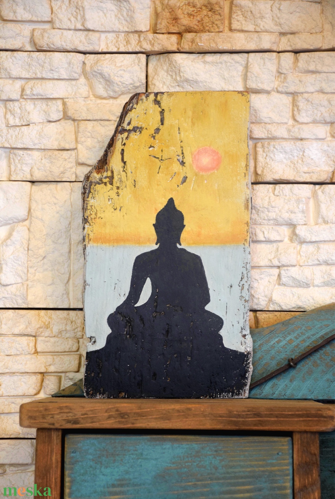 ELADVA Buddha - művészet - festmény - akril - Meska.hu ELADVA Buddha - művészet - festmény - akril - Meska.hu
