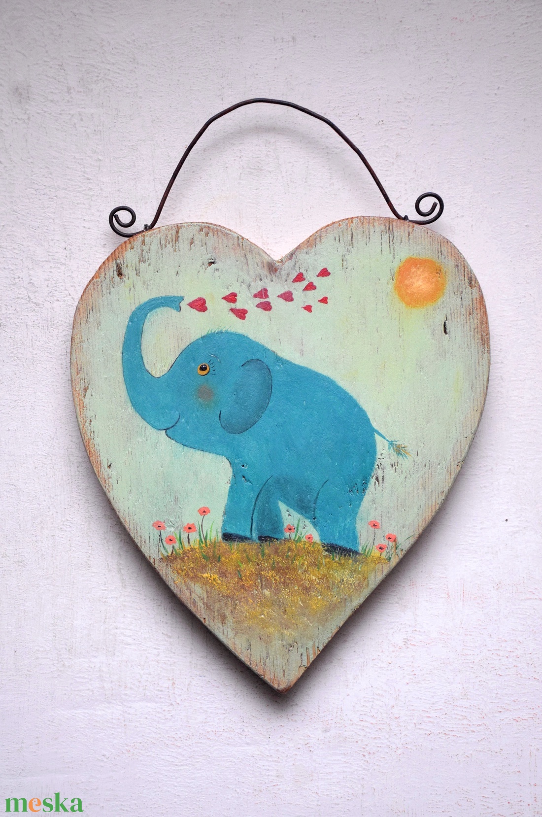 Elefáni - művészet - festmény - akril - Meska.hu
