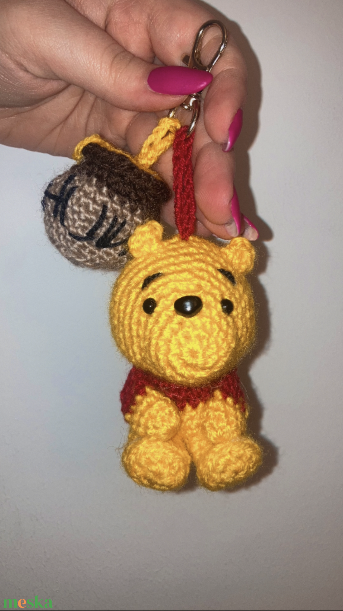 Winnie the pooh bag charm�� - táska & tok - kulcstartó & táskadísz - táskadísz - Meska.hu