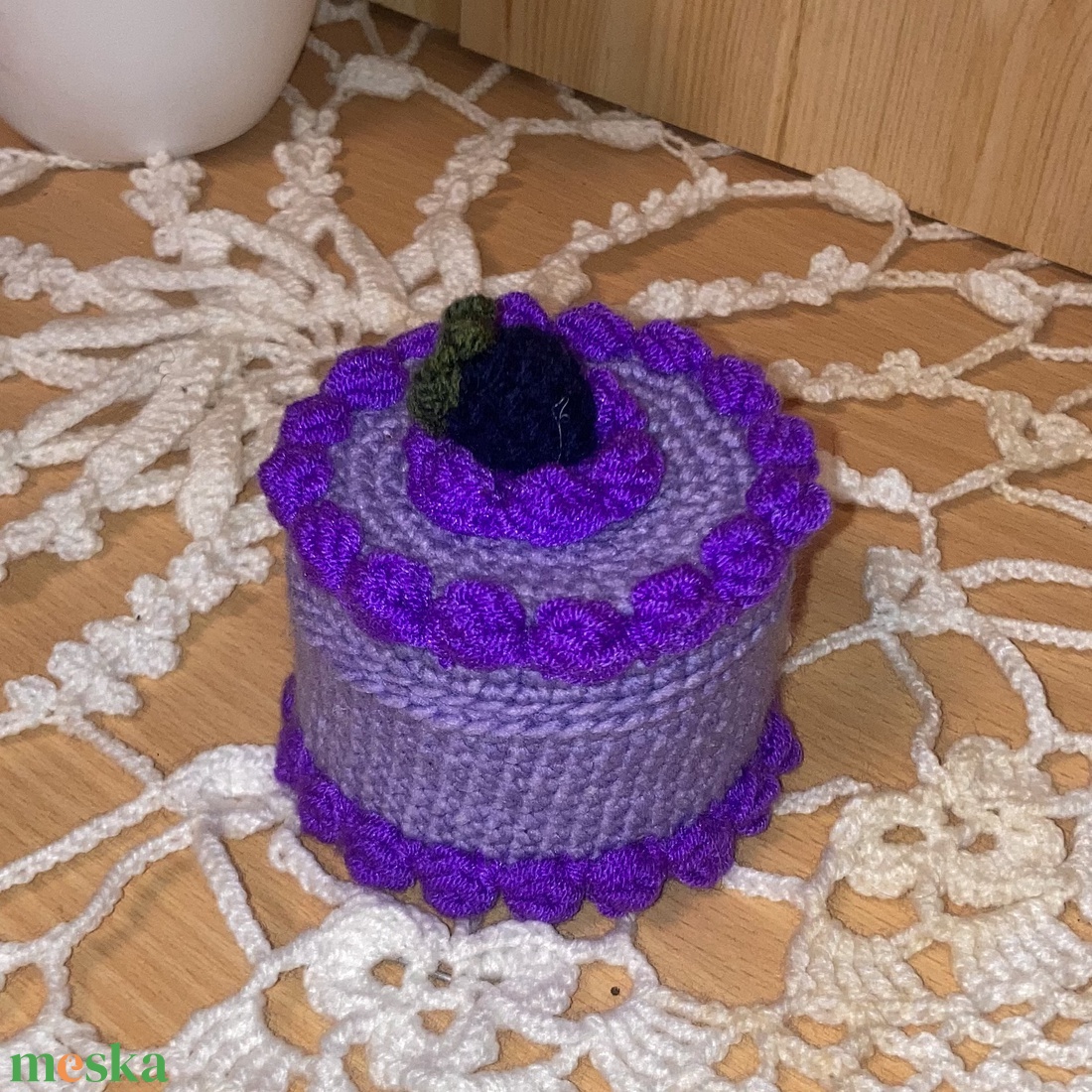 Blackberry Beauty cake box - ékszer - ékszertartó - ékszerdoboz - Meska.hu