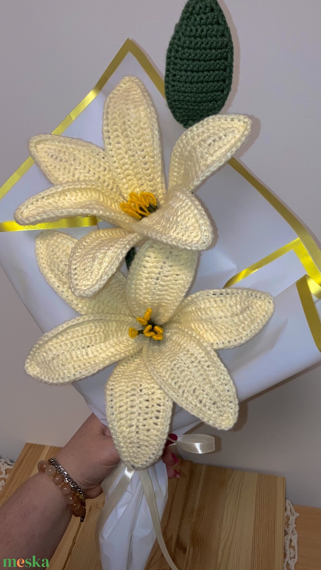 Lily bouqet� - otthon & életmód - virágdekoráció - virágok - virágcsokor - Meska.hu