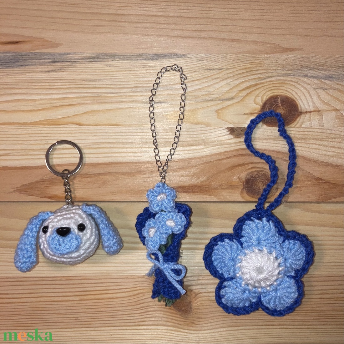 Blue Puppy Gift set��� - táska & tok - kulcstartó & táskadísz - kulcstartó - Meska.hu