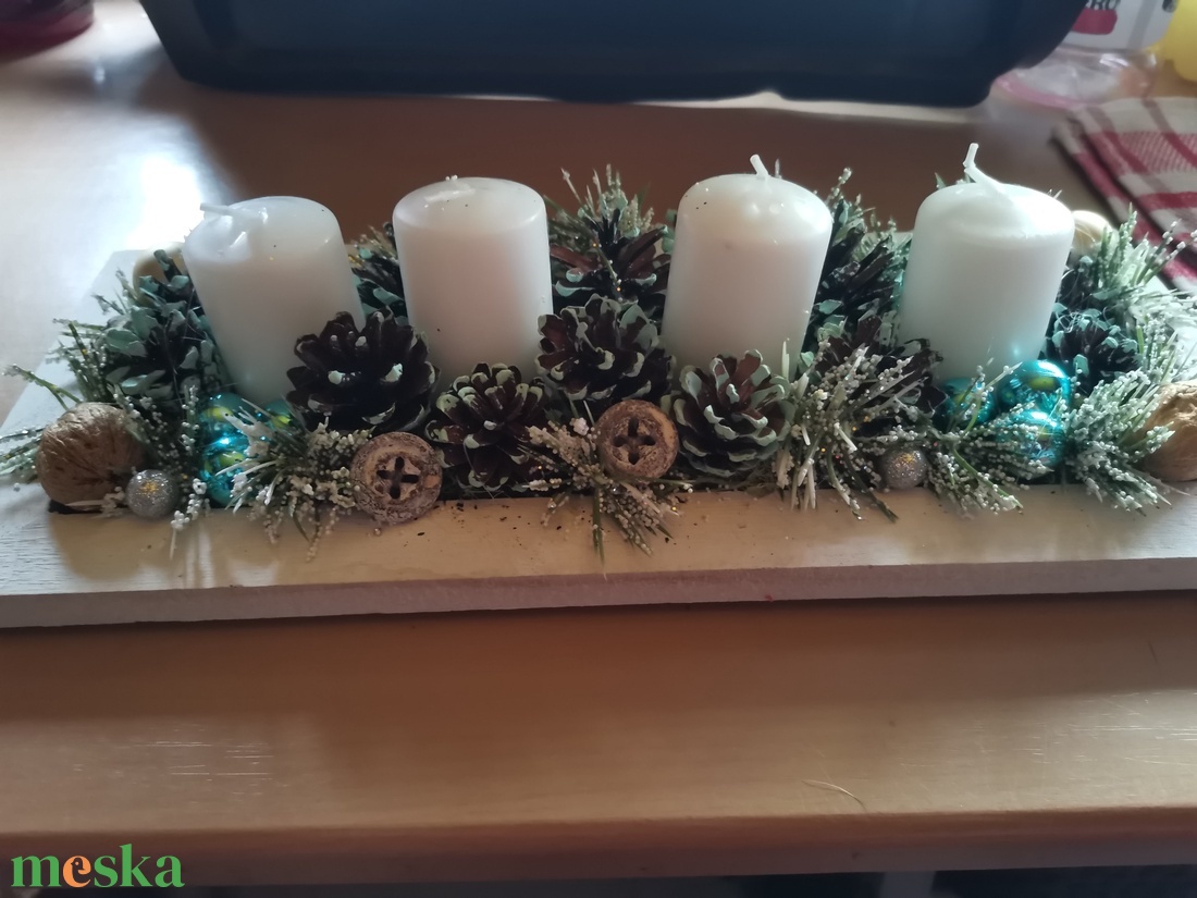 Adventi asztali dísz - karácsony - adventi díszek - adventi asztaldísz - Meska.hu Adventi asztali dísz - karácsony - adventi díszek - adventi asztaldísz - Meska.hu