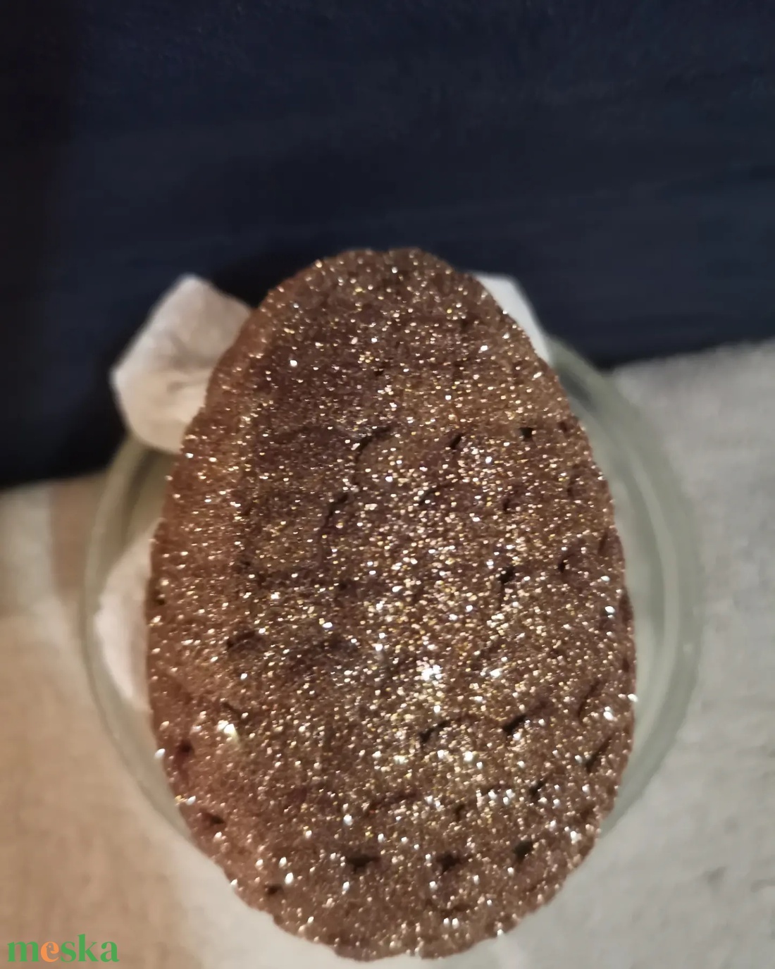 Sárkány tojás arany színű  - otthon & életmód - dekoráció - asztal és polc dekoráció - asztaldísz - Meska.hu