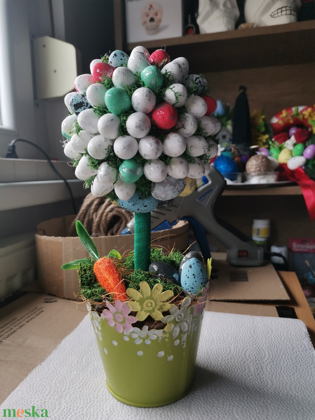 Húsvéti tojásfa  - otthon & életmód - dekoráció - asztal és polc dekoráció - asztaldísz - Meska.hu