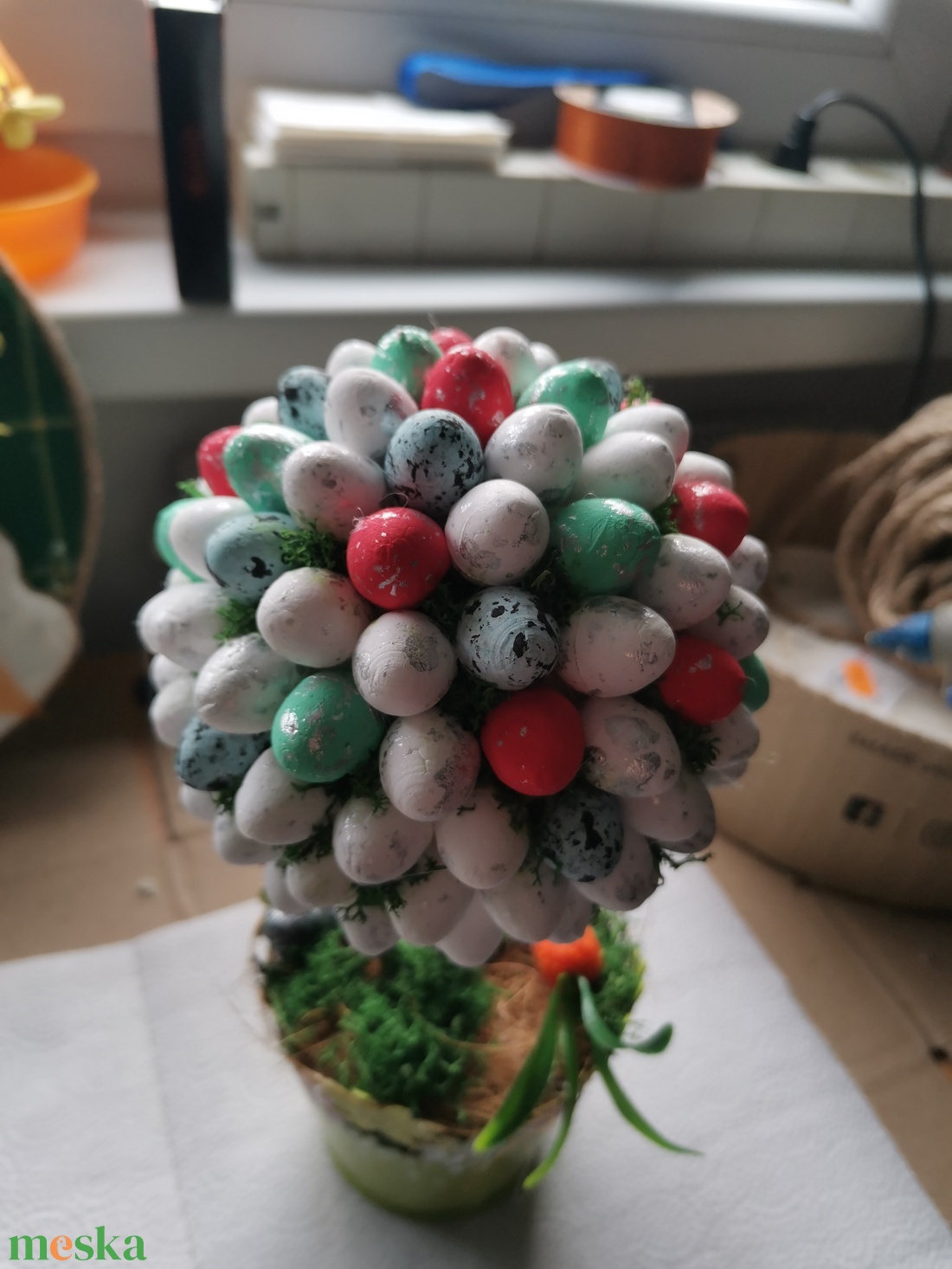 Húsvéti tojásfa  - otthon & életmód - dekoráció - asztal és polc dekoráció - asztaldísz - Meska.hu