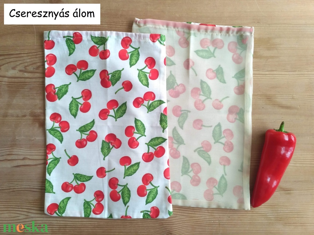 Számtalanszor szütyő, pamut zsák Cseresznyés - táska & tok - bevásárlás & shopper táska - zöldség/gyümölcs zsák - Meska.hu Számtalanszor szütyő, pamut zsák Cseresznyés - táska & tok - bevásárlás & shopper táska - zöldség/gyümölcs zsák - Meska.hu
