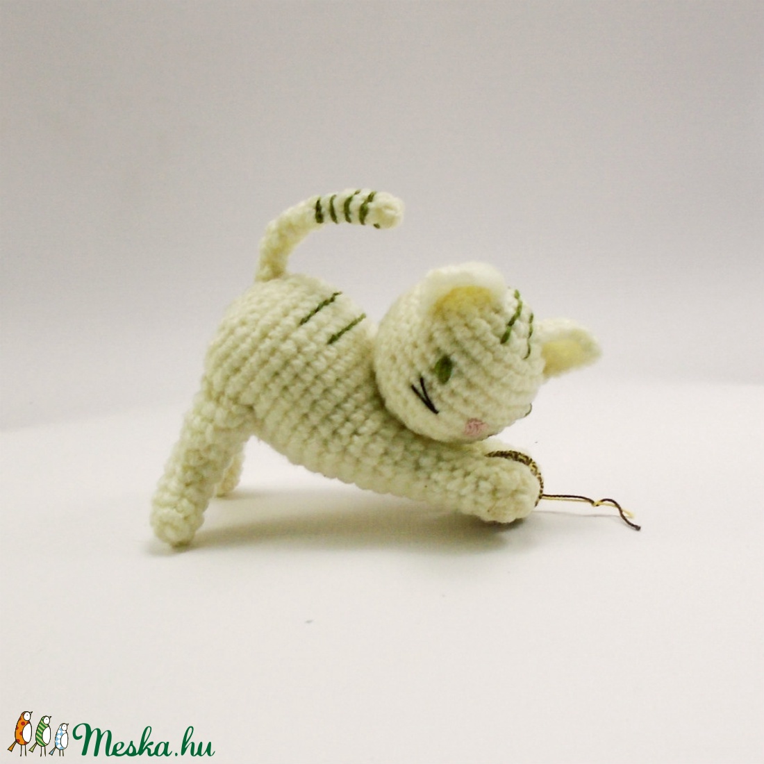 Aranyos cica, horgolt baba - játék & sport - plüssállat & játékfigura - cica - Meska.hu Aranyos cica, horgolt baba - játék & sport - plüssállat & játékfigura - cica - Meska.hu