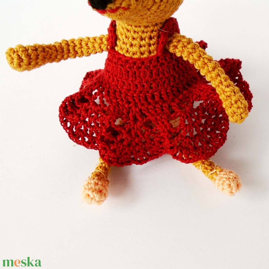 Horgolt balerina egér - játék & sport - plüssállat & játékfigura - egér - Meska.hu Horgolt balerina egér - játék & sport - plüssállat & játékfigura - egér - Meska.hu