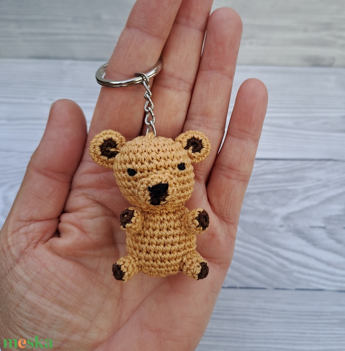 Horgolt mini medve kulcstartó - táska & tok - kulcstartó & táskadísz - kulcstartó - Meska.hu Horgolt mini medve kulcstartó - táska & tok - kulcstartó & táskadísz - kulcstartó - Meska.hu