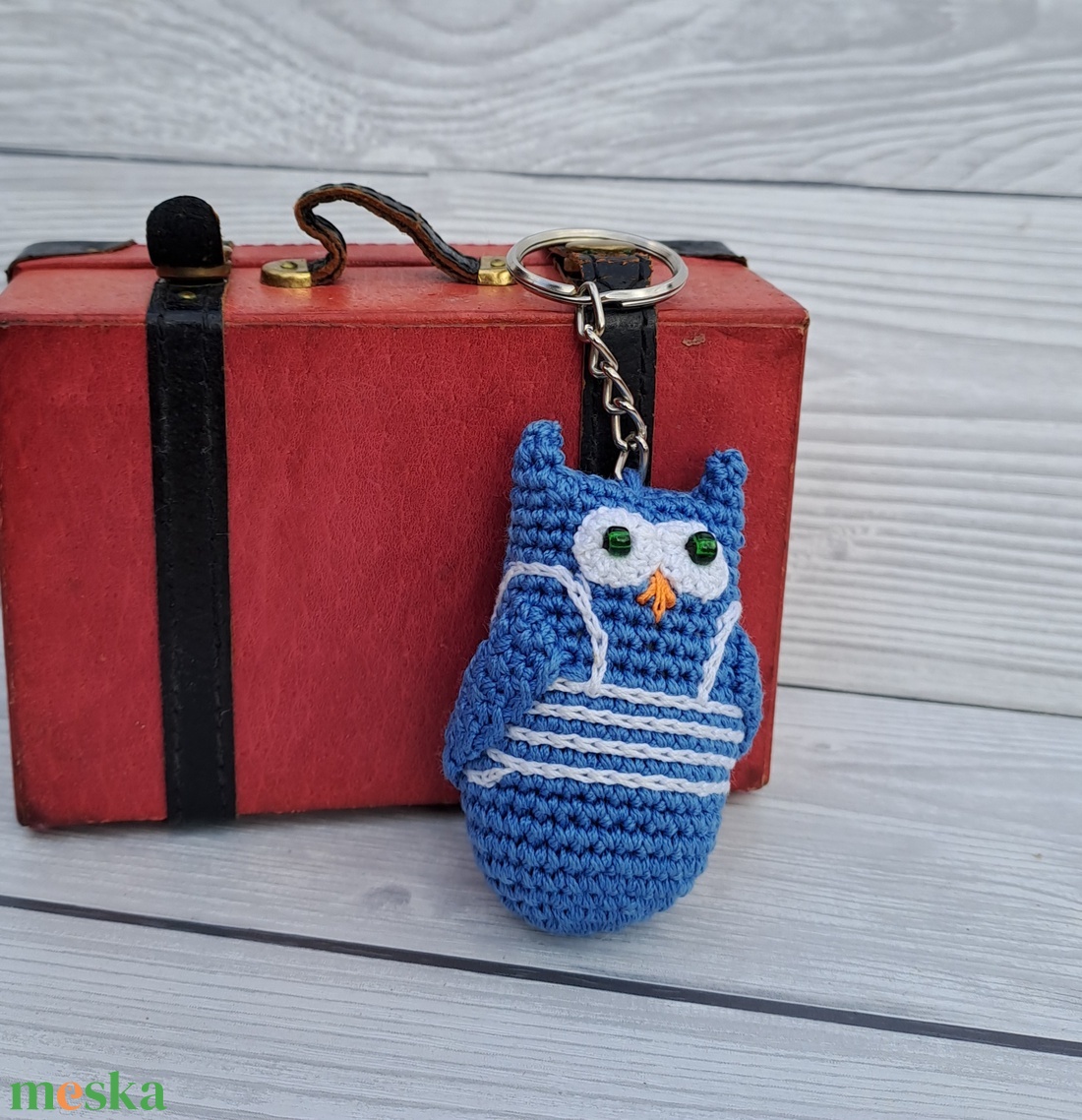Horgolt mini bagoly kulcstartó - táska & tok - kulcstartó & táskadísz - kulcstartó - Meska.hu Horgolt mini bagoly kulcstartó - táska & tok - kulcstartó & táskadísz - kulcstartó - Meska.hu