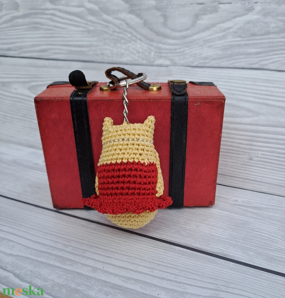 Horgolt mini bagoly kulcstartó - táska & tok - kulcstartó & táskadísz - kulcstartó - Meska.hu Horgolt mini bagoly kulcstartó - táska & tok - kulcstartó & táskadísz - kulcstartó - Meska.hu
