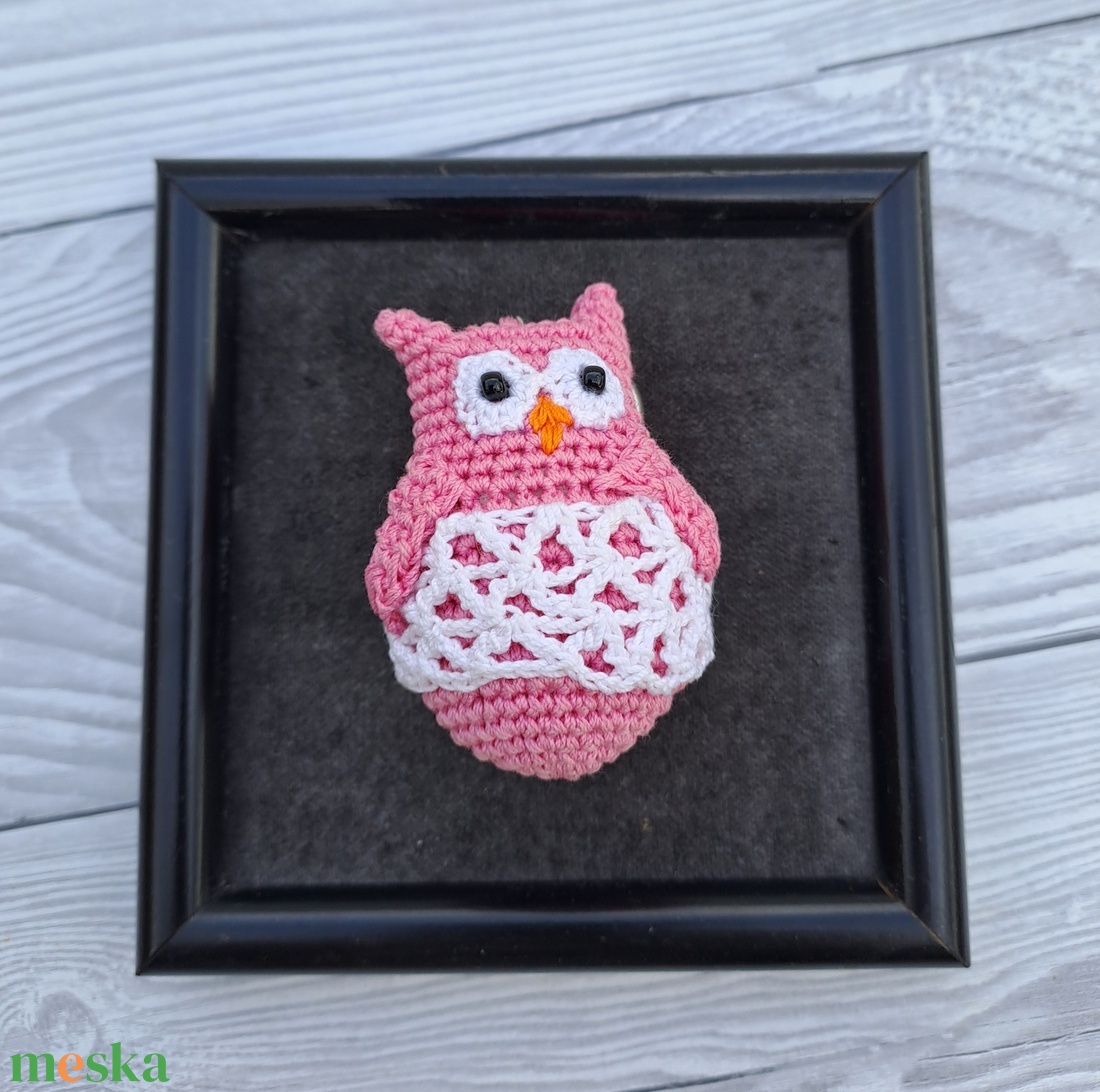 Horgolt mini bagoly kulcstartó - táska & tok - kulcstartó & táskadísz - kulcstartó - Meska.hu Horgolt mini bagoly kulcstartó - táska & tok - kulcstartó & táskadísz - kulcstartó - Meska.hu