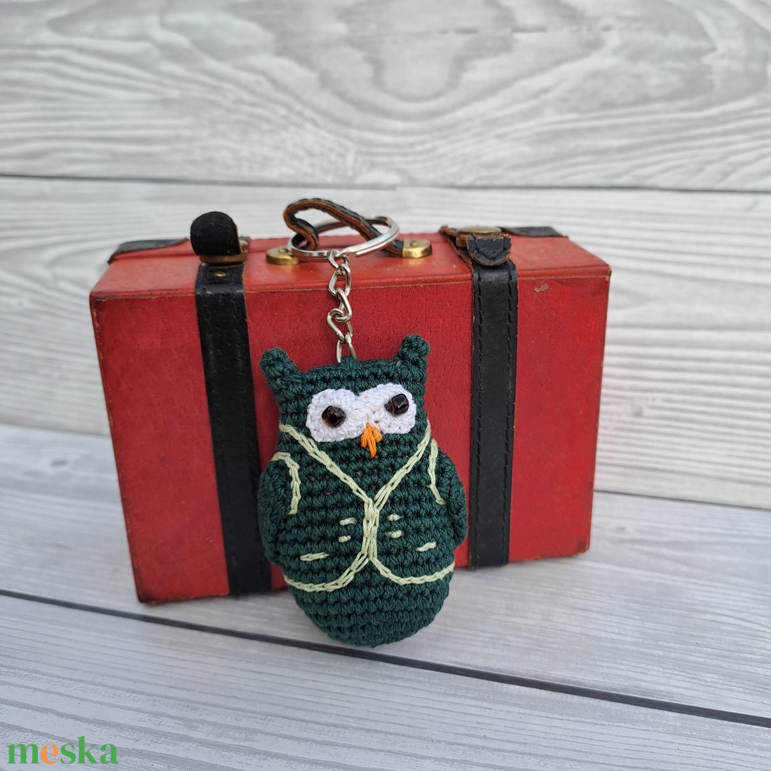 Horgolt mini bagoly kulcstartó - táska & tok - kulcstartó & táskadísz - kulcstartó - Meska.hu Horgolt mini bagoly kulcstartó - táska & tok - kulcstartó & táskadísz - kulcstartó - Meska.hu