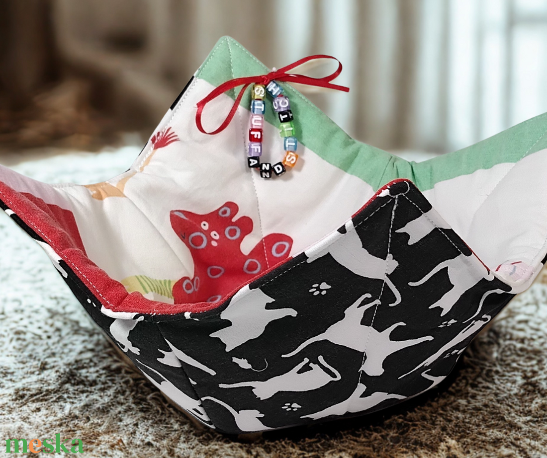 Textil alátét forró vagy hideg tálakhoz - otthon & életmód - konyhafelszerelés, tálalás - konyhai textil - edényfogó & edényfedő - Meska.hu