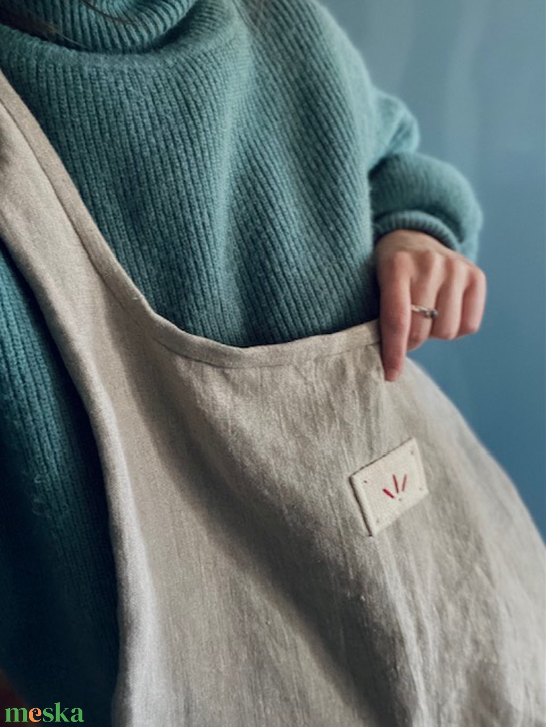 Tsuno bag - Crossbody lenvászon táska (rendelésre) - táska & tok - bevásárlás & shopper táska - shopper, textiltáska, szatyor - Meska.hu Tsuno bag - Crossbody lenvászon táska (rendelésre) - táska & tok - bevásárlás & shopper táska - shopper, textiltáska, szatyor - Meska.hu