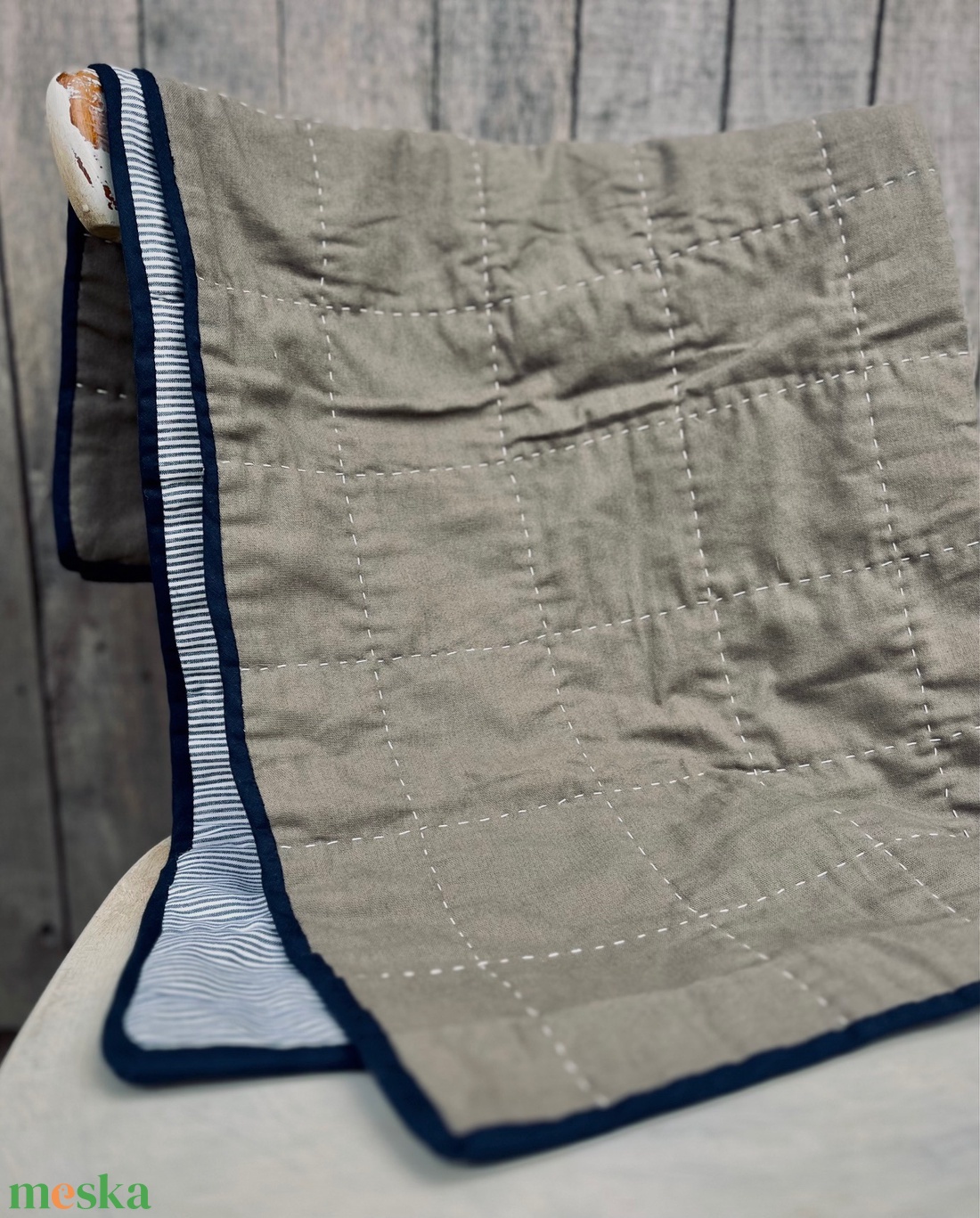 Babatakaró quilted (pamut és gyapjú)  - otthon & életmód - babaszoba, gyerekszoba - babatakaró, gyerek pléd - Meska.hu