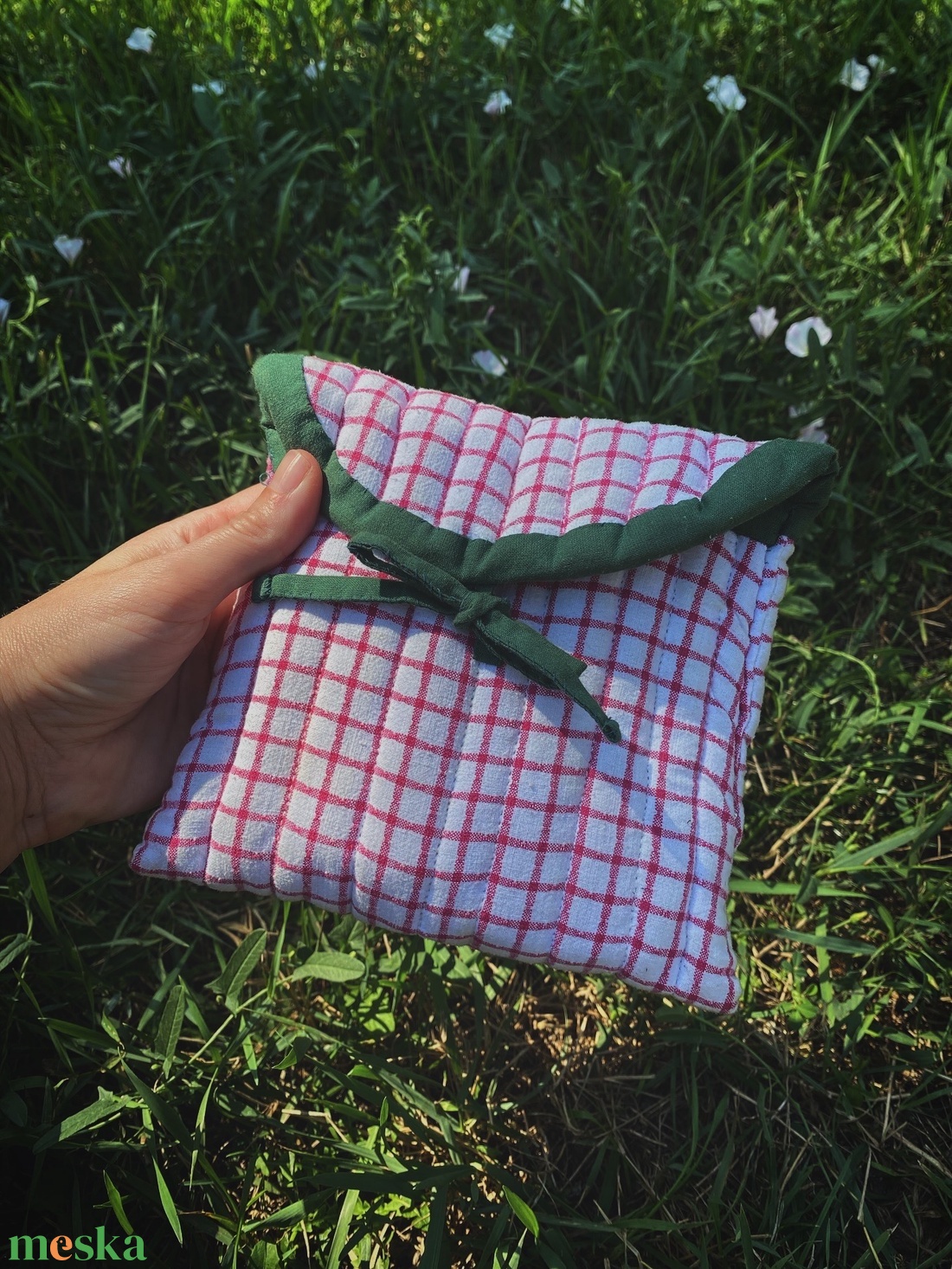 Quilted neszeszer, kézzel varrott tároló, kozmetikai táska  - táska & tok - neszesszer - Meska.hu